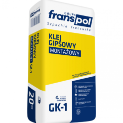 Klej gipsowy montażowy GK-1 20kg