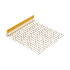 Listwa przyokienna z siatką i uszczelką 6/3 mm dł.300