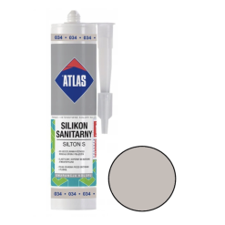 Silikon sanitarny jasnoszary 034 280ml