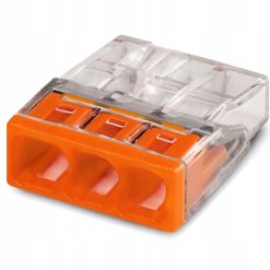 Złączka do puszek instalacyjnych 3x2,5 wago