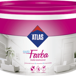 OPTI Farba wewnętrzna lateksowa śnieżnobiała 10L