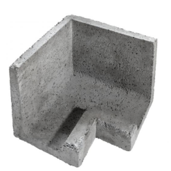 Kształtki wieńcowe KWZ N(4,5/1) narożna zewnętrzna