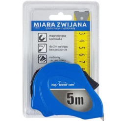 Miarka zwijana z magnesem 5m