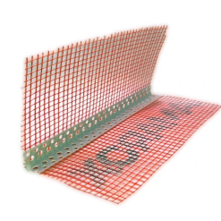 Narożnik PCV z siatka 2,5m pomarańczowy 10x10