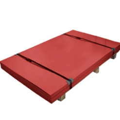 Blacha płaska stalowa czerwonobrązowy RAL 3009