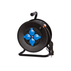 Przedłużacz na bębnie 4x230V/3x1,5mm/40m
