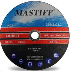 Tarcza do cięcia metalu 230×2,0x22,23mm