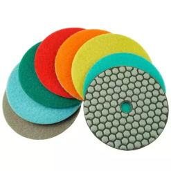 Elastyczny, diamentowy dysk polerski gradacja 100 do pracy na sucho 125mm