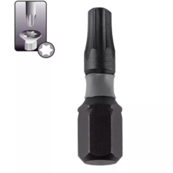 Końcówki wkrętakowe udarowe, T40x25mm, 10 sztuk